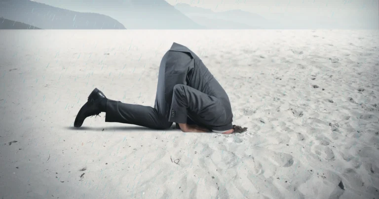 Head in the sand