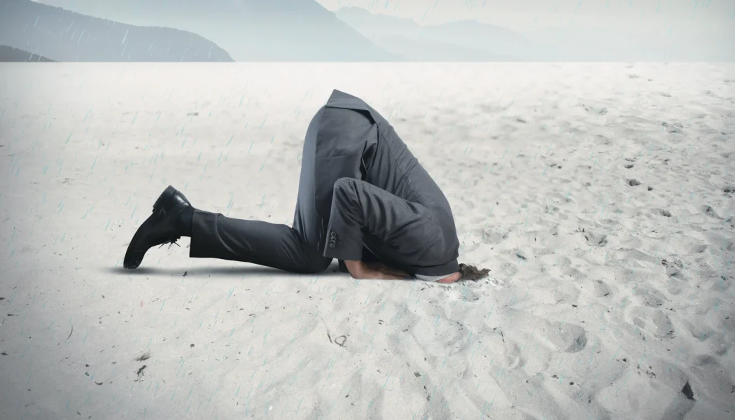 Head in the sand